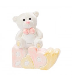 OURSON BABY ROSE 5 CM