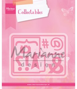 DIES COLLECTABLES POCKET CARD  - COL1389