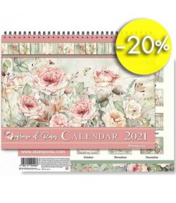 CALENDRIER HOUSE OF ROSES STAMPERIA ECL2107